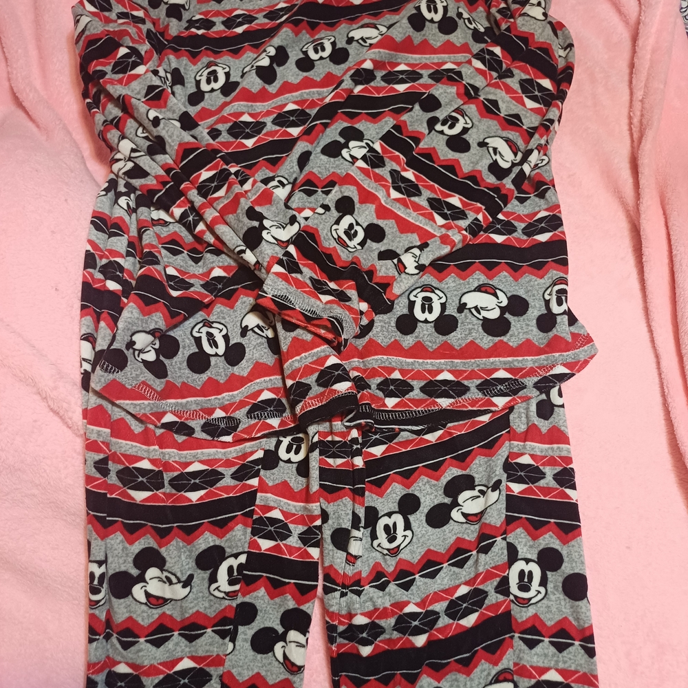 Disney Mickey Mouse Pajama Set Size Small